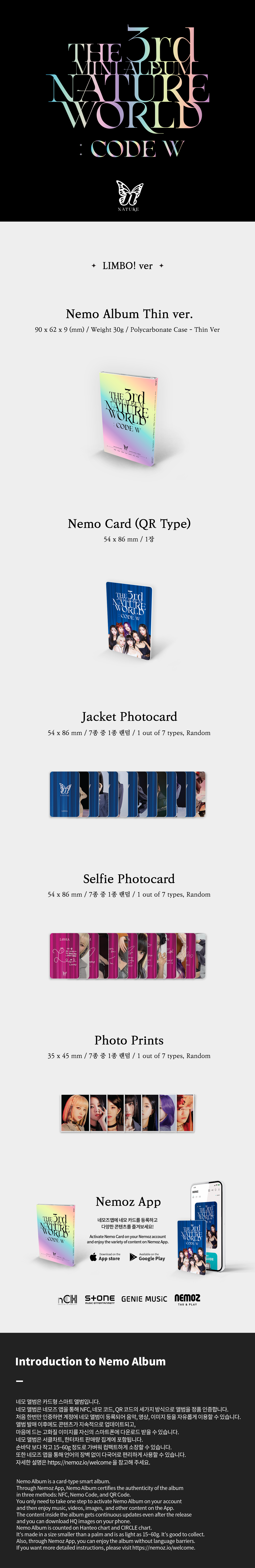 ktown4u.com : NATURE - THE 3rd MINI ALBUM [NATURE WORLD